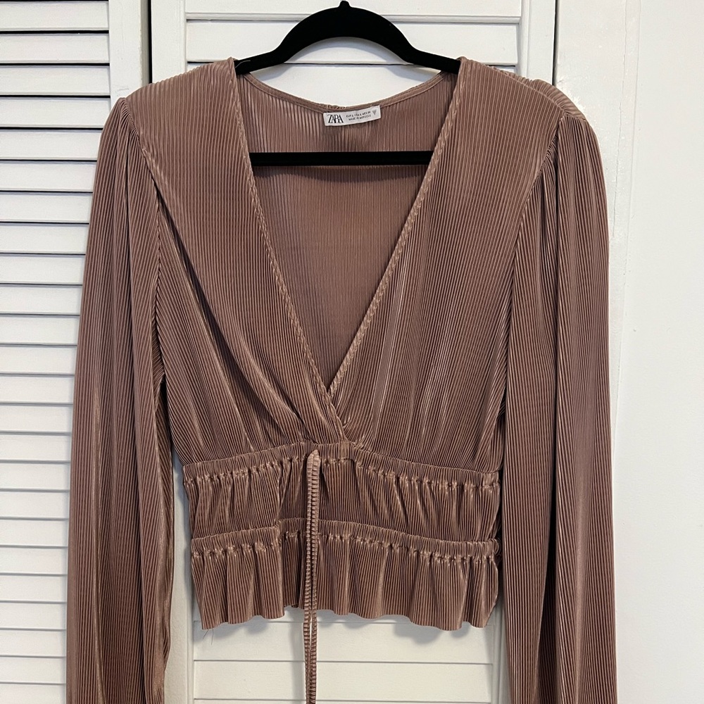 Zara long sleeve top